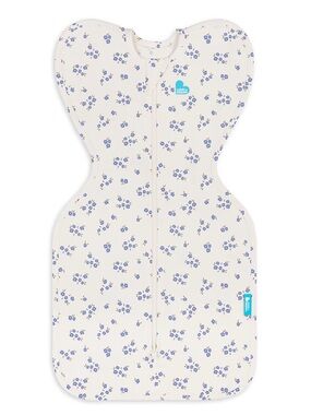 Swaddle Up™ 1.0 TOG Cotton Jacaranda medow size small (3.5-6Kg)